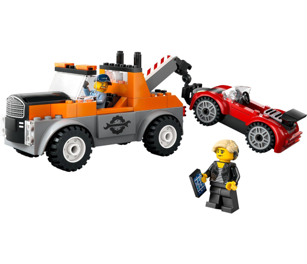 LEGO City 60435 Samochód pomocy drogowej, naprawa sportowego auta - 1248580 - zdjęcie 2